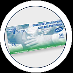 Luvas Látex com Pó Azuis Alta Protecção